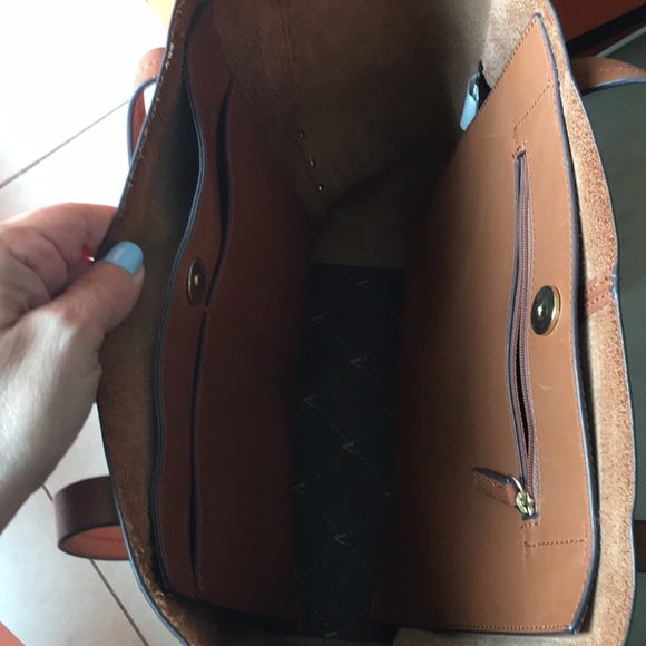 Vince Camuto tan shoulder bag - Picture 8 of 11